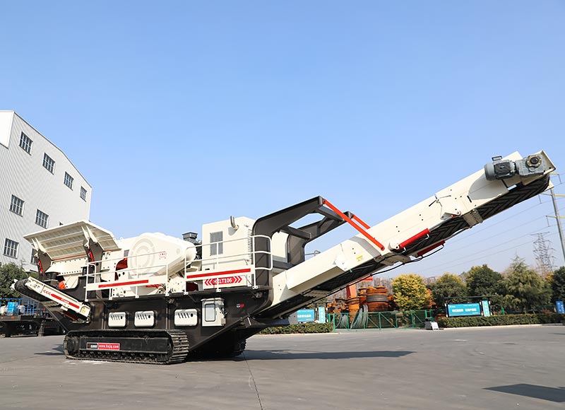 履帶式移動(dòng)破碎站