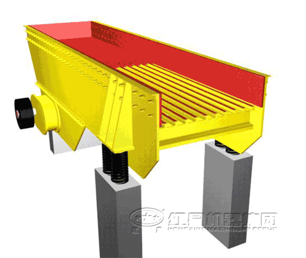 振動(dòng)給料機(jī)工作原理