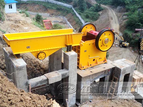 顎式破碎機(jī)安裝