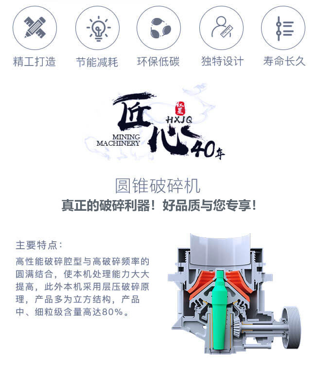 復合圓錐破碎機優(yōu)勢