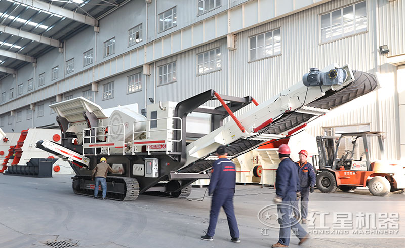 紅星顎破履帶移動破碎站