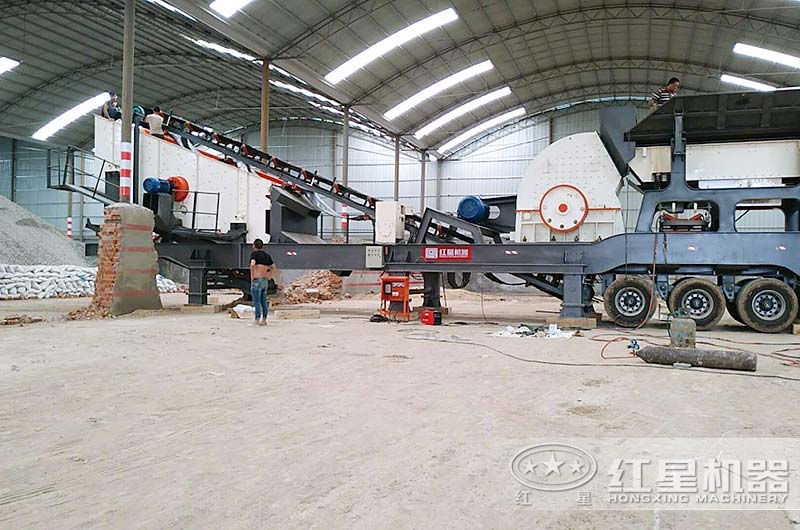 紅星移動式破碎機種類齊全