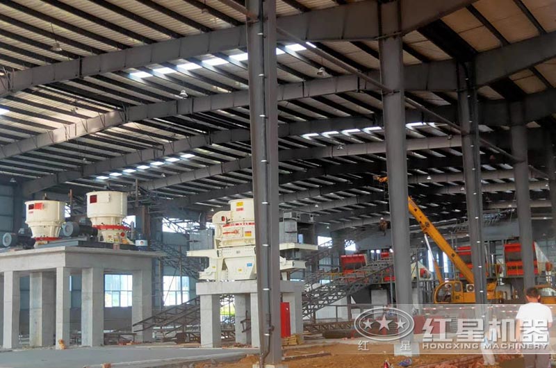 沖擊式制砂機(jī)在制砂生產(chǎn)線中的應(yīng)用