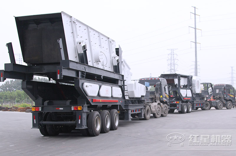 輪胎式移動(dòng)破碎站