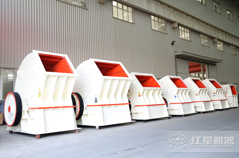 錘式破碎機(jī)生產(chǎn)車間