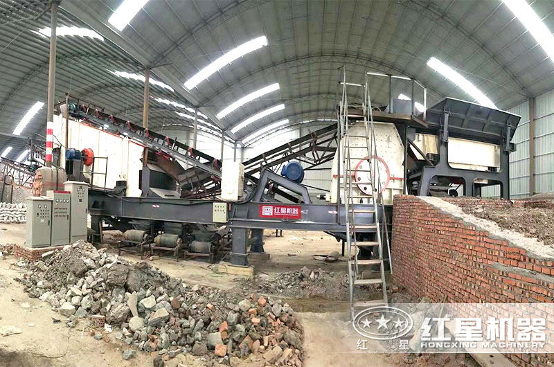 重錘式移動(dòng)破碎生產(chǎn)線